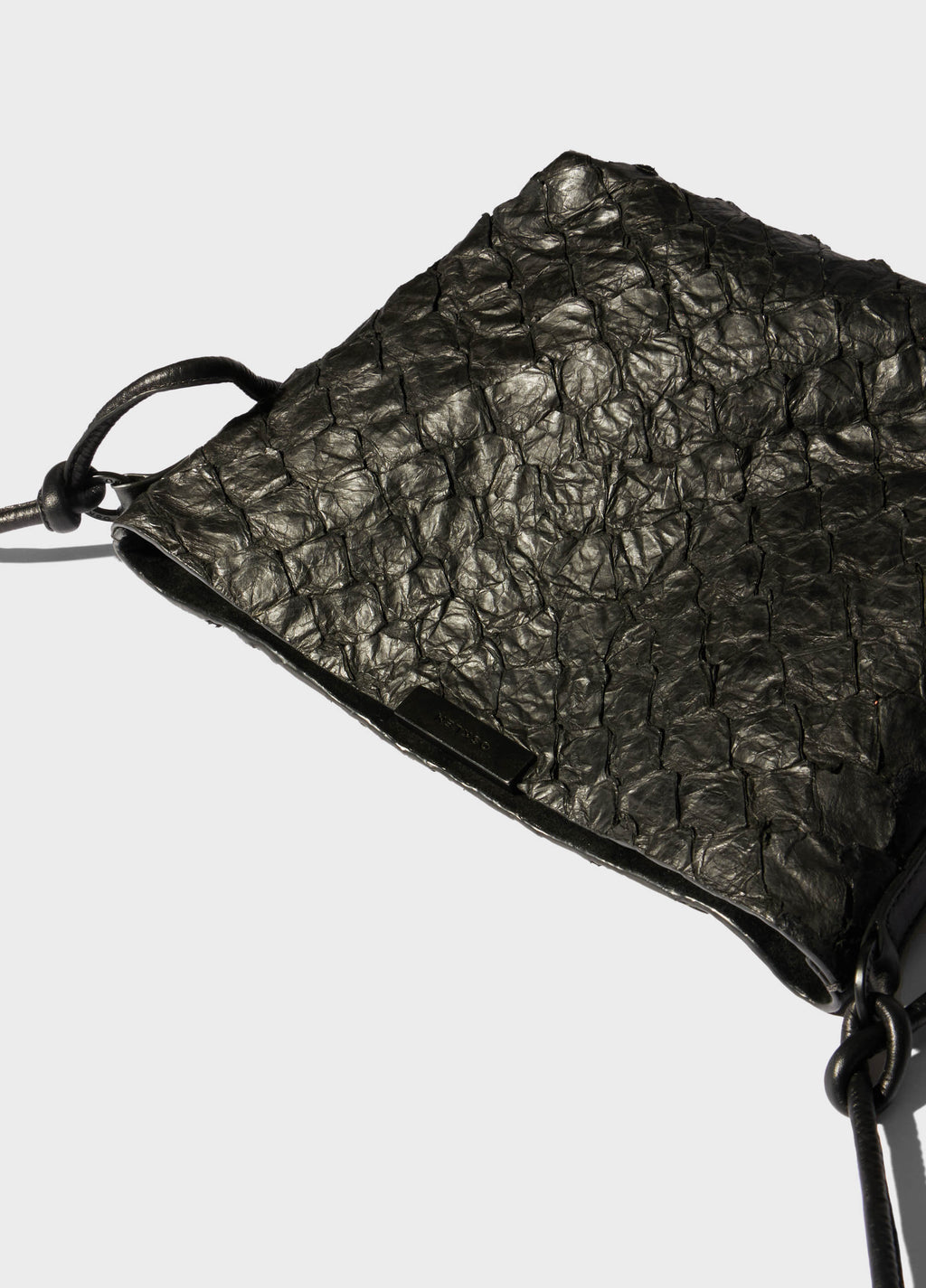 BOLSA PIRARUCU CURIMBO PRETO