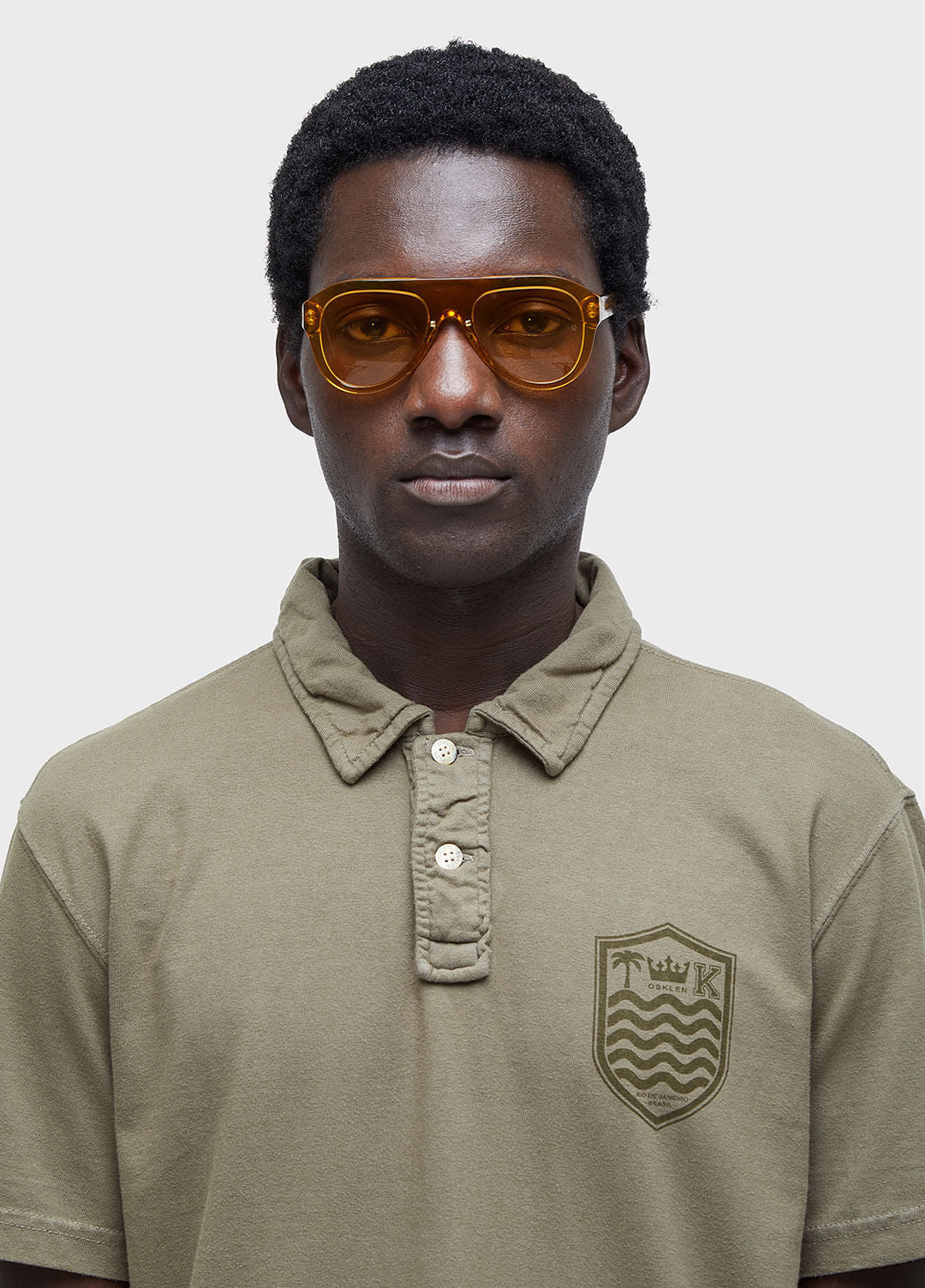 CAMISA POLO STONE MC COLORS FOREST