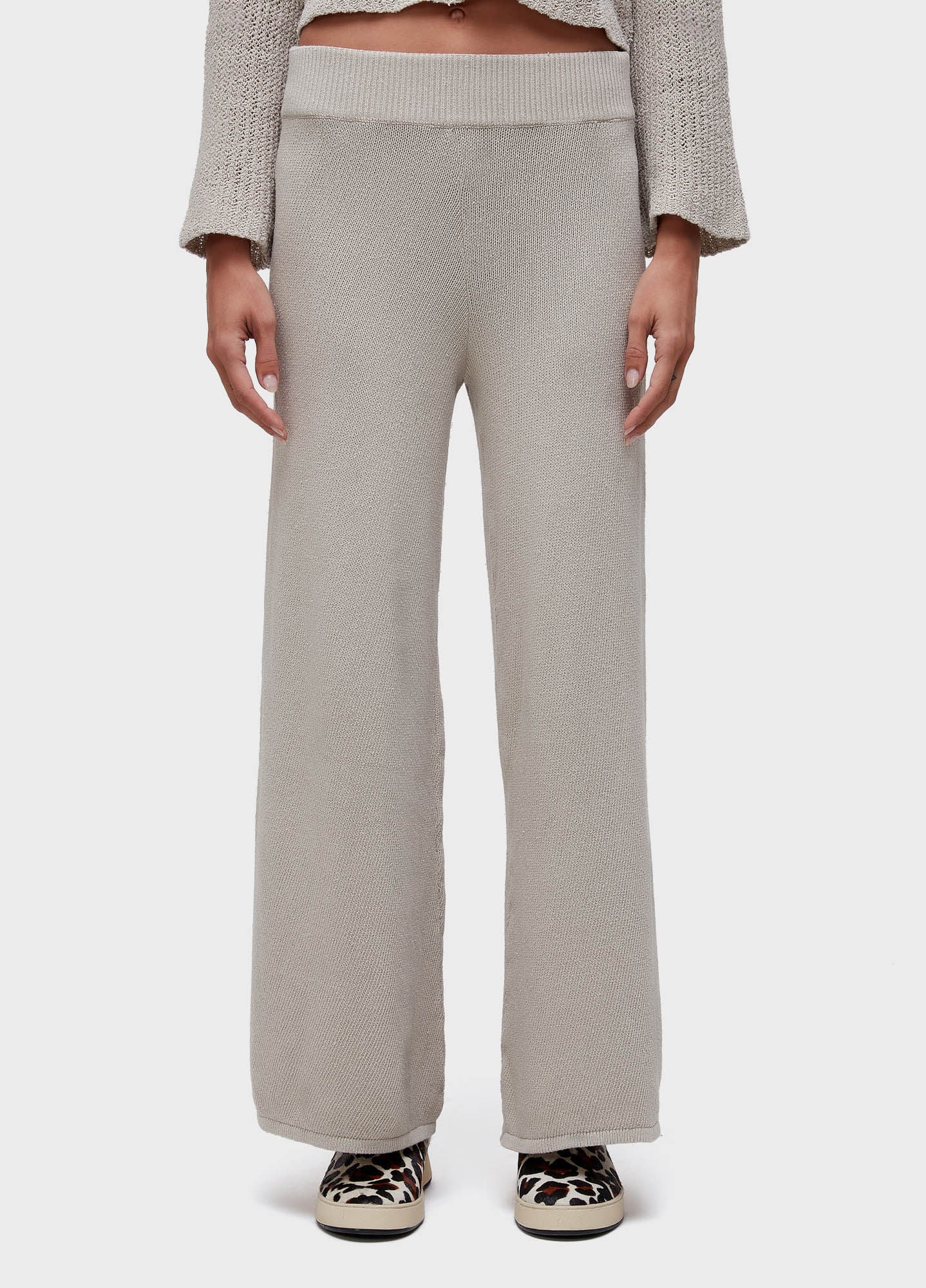 CALÇA TRICOT REDE