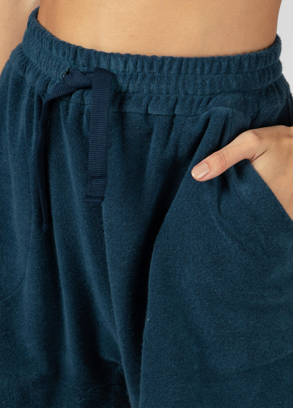 SHORT TOWEL INDIGO