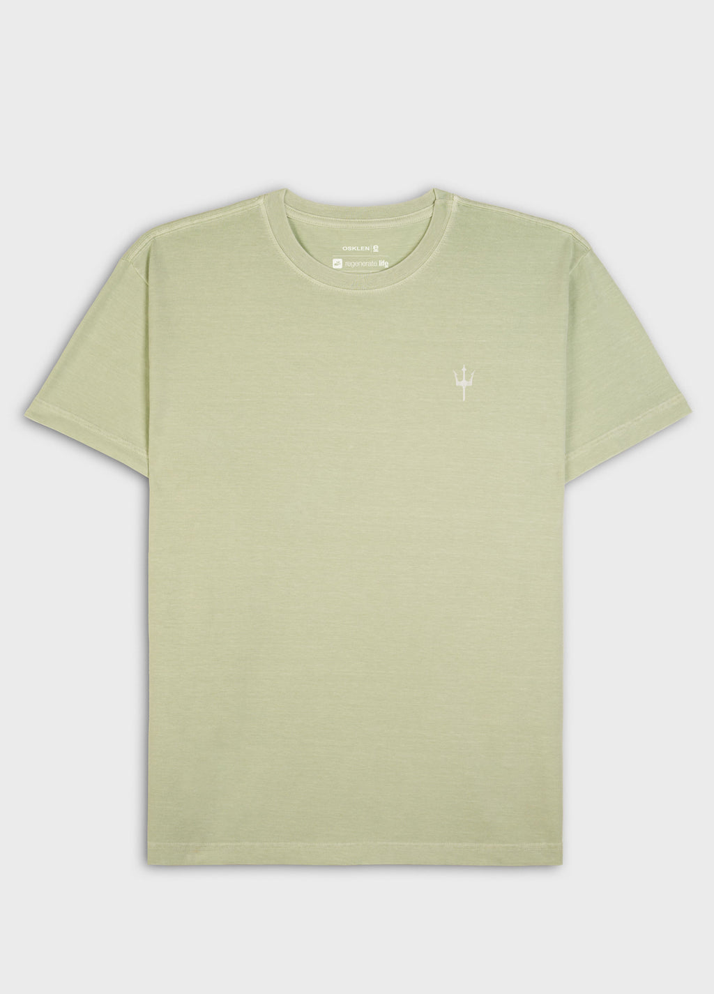 T-SHIRT STONE STAMP MC VERDE VENTO