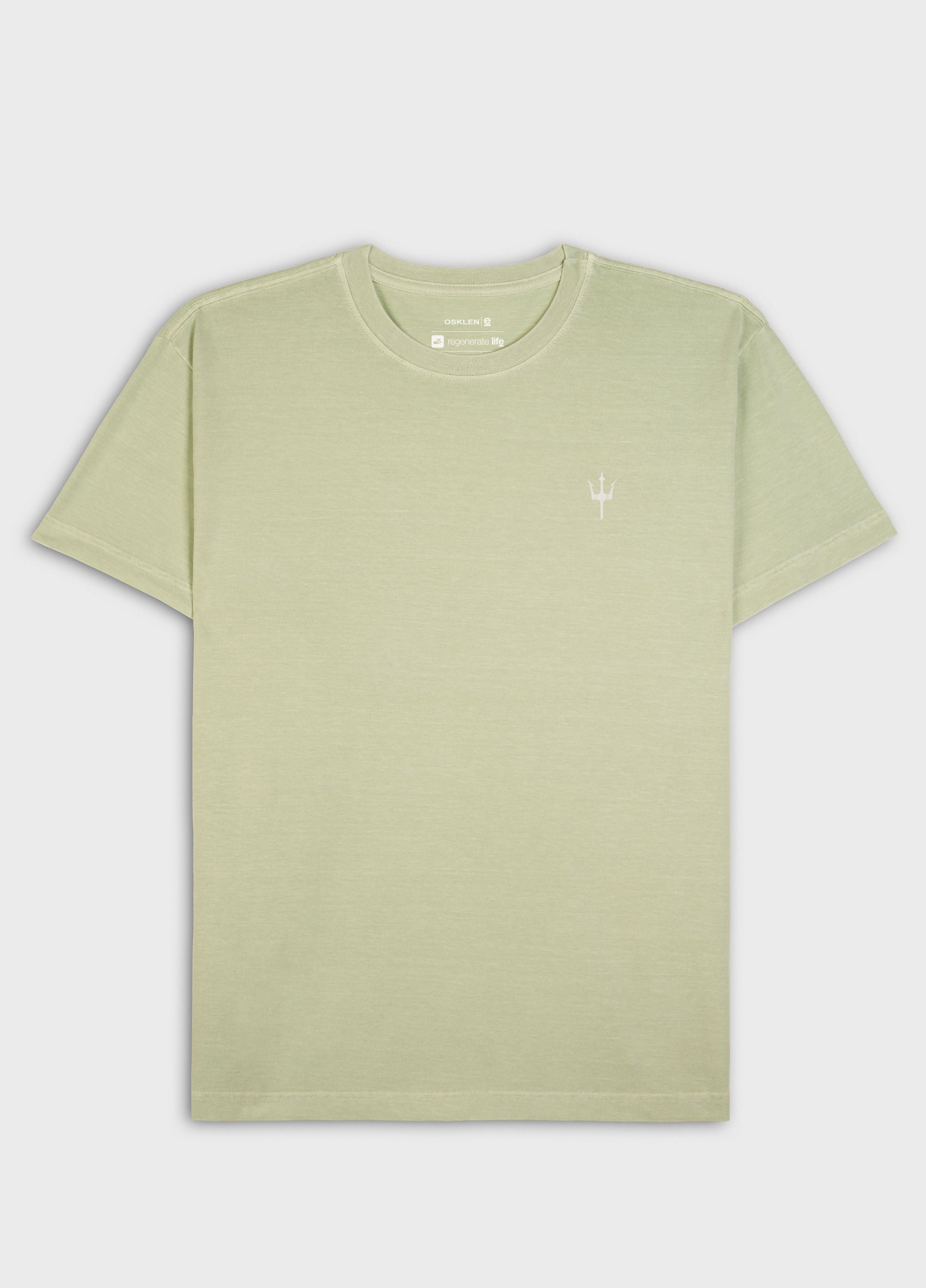 T-SHIRT STONE STAMP MC VERDE VENTO