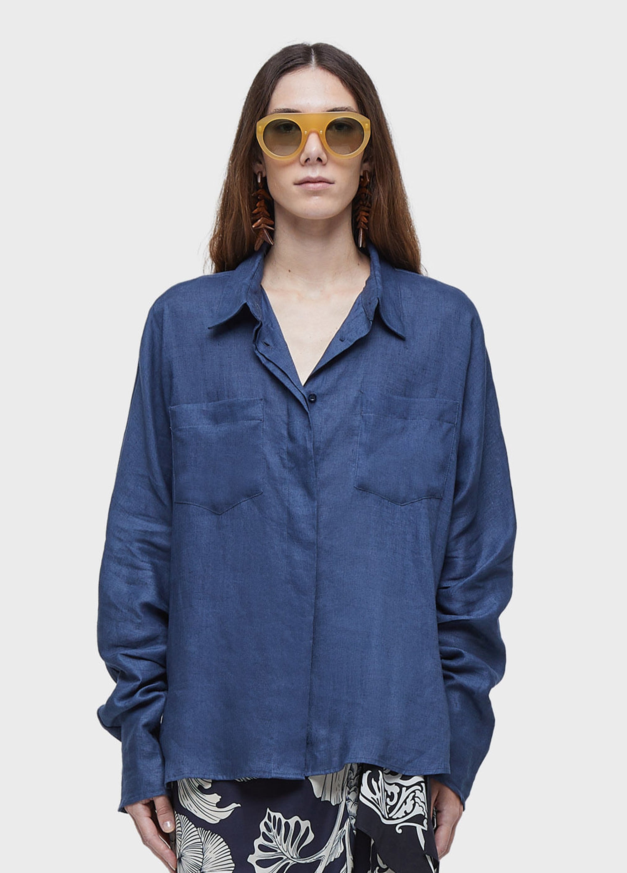 CAMISA LINEN STONE