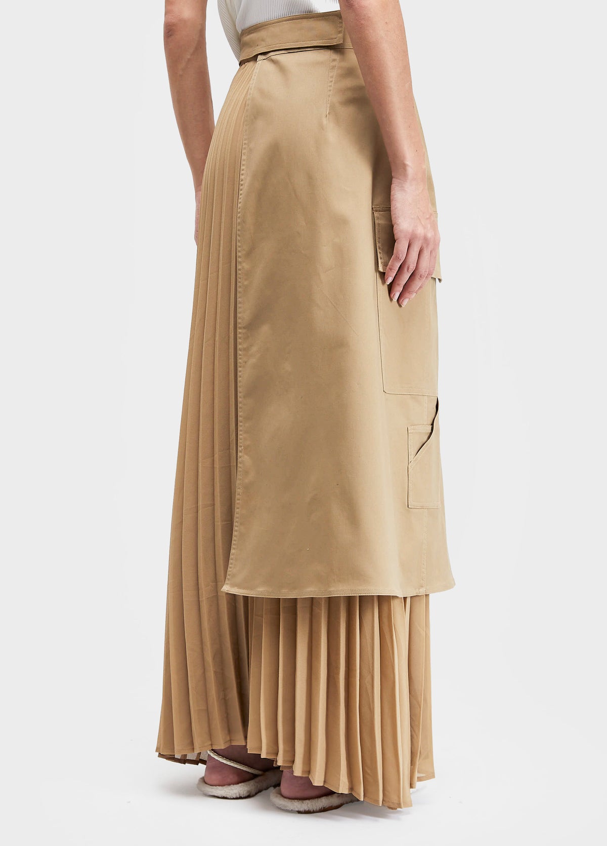 SAIA DUO PLISSADO COTTON