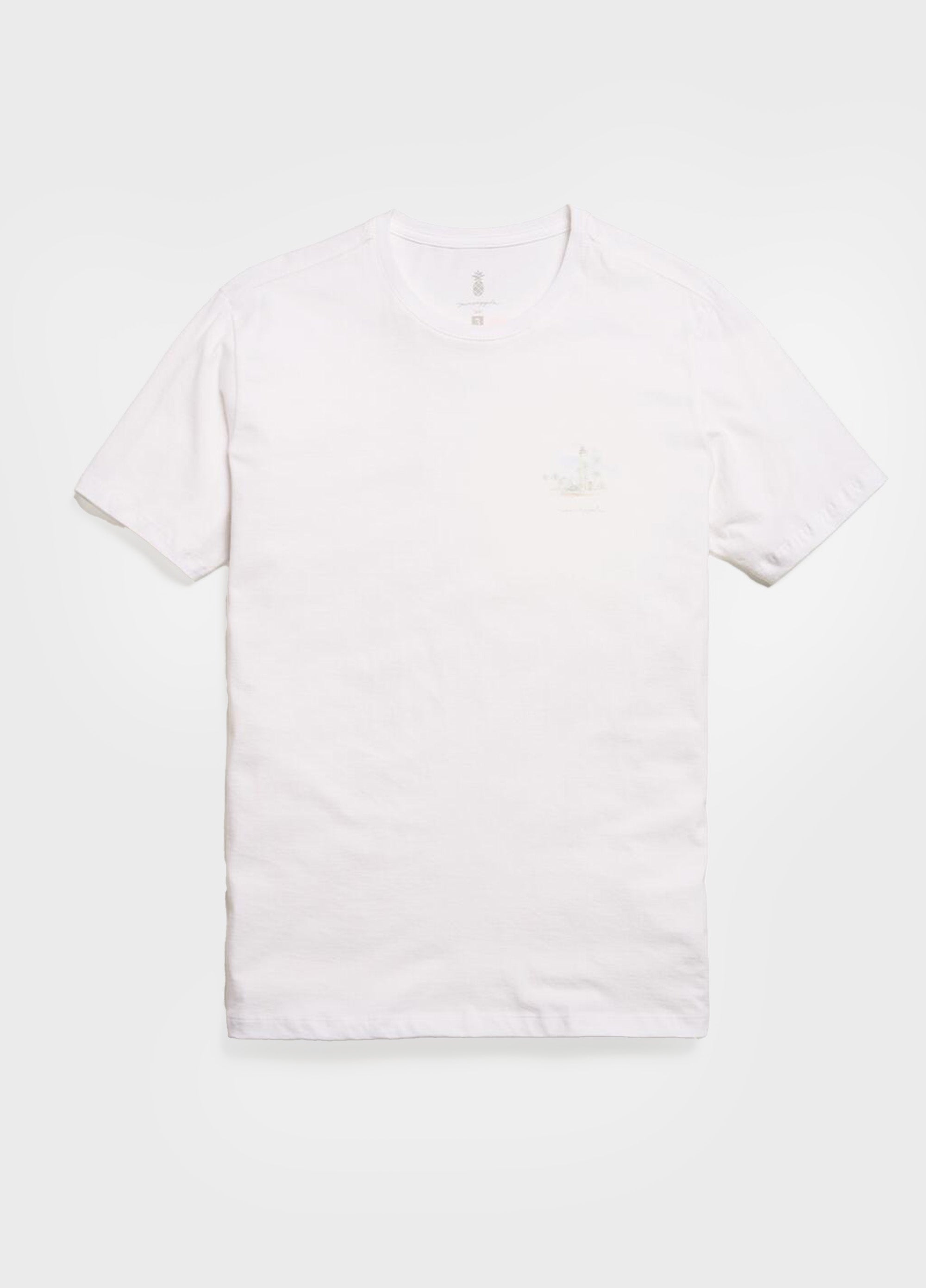 T-SHIRT AQUARELA FAROL BRANCO