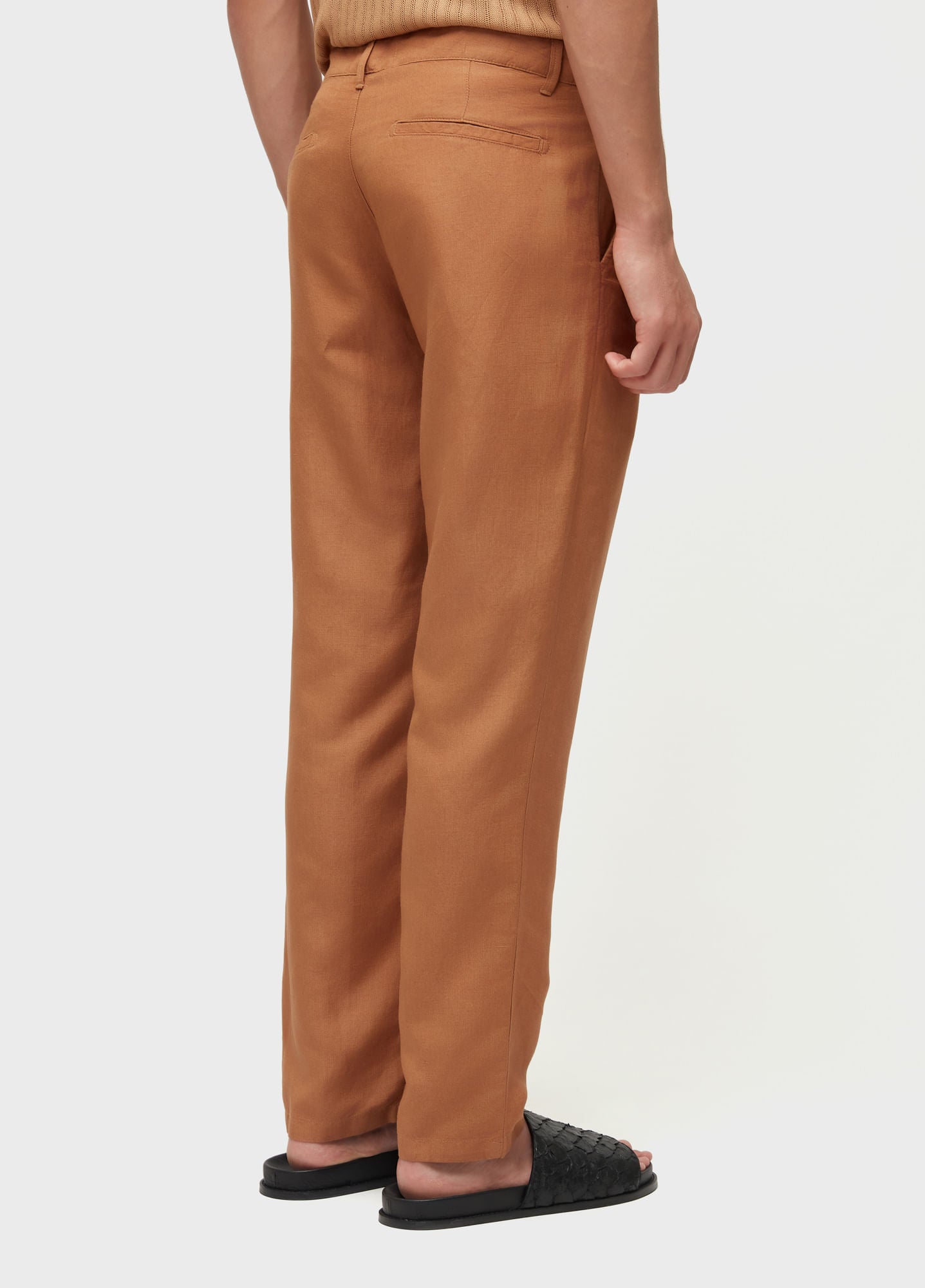 CALCA ALFAIATARIA FLUID LINEN
