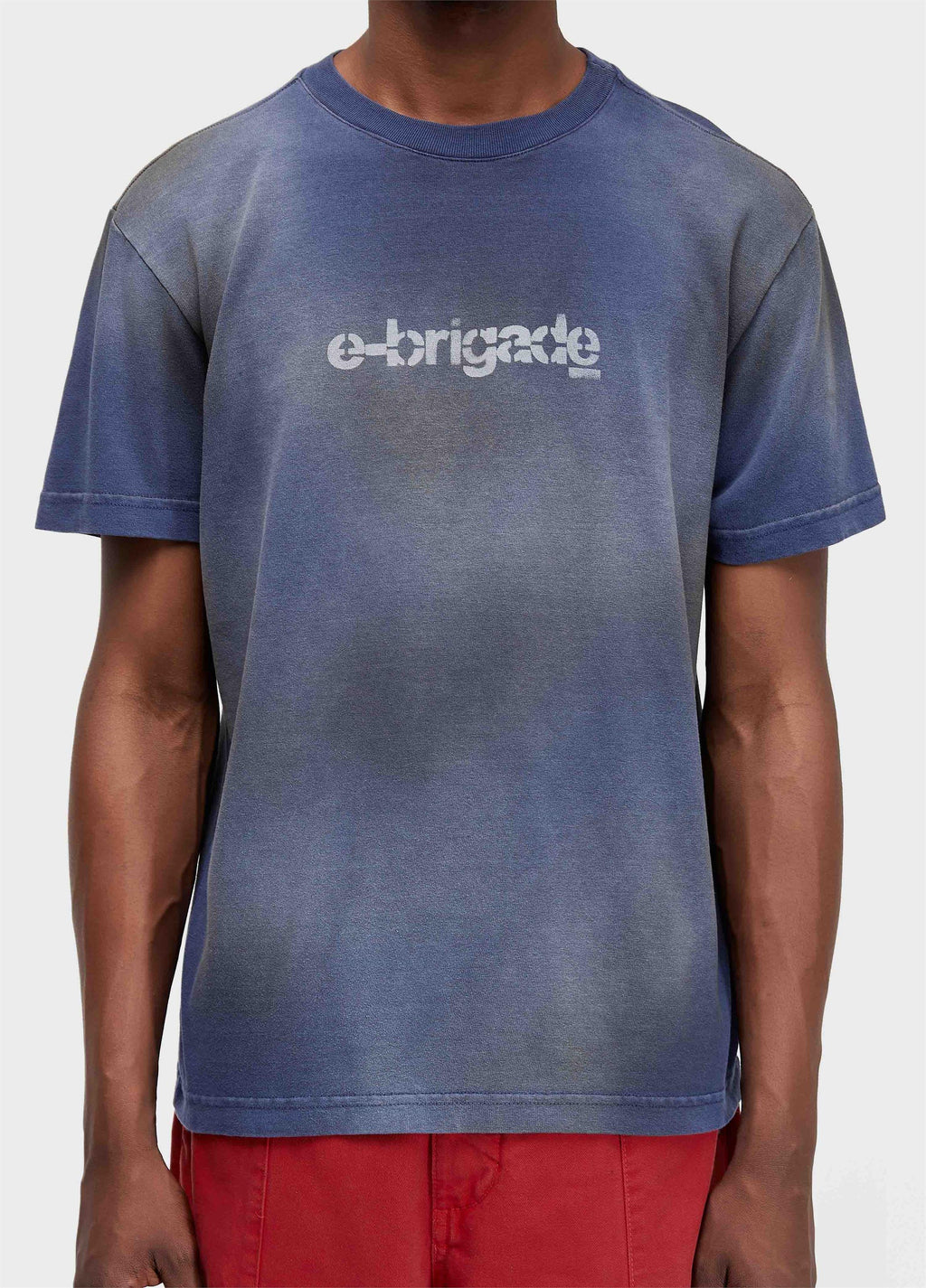 T-SHIRT USE MARKS WASHED EBRIGADE MC