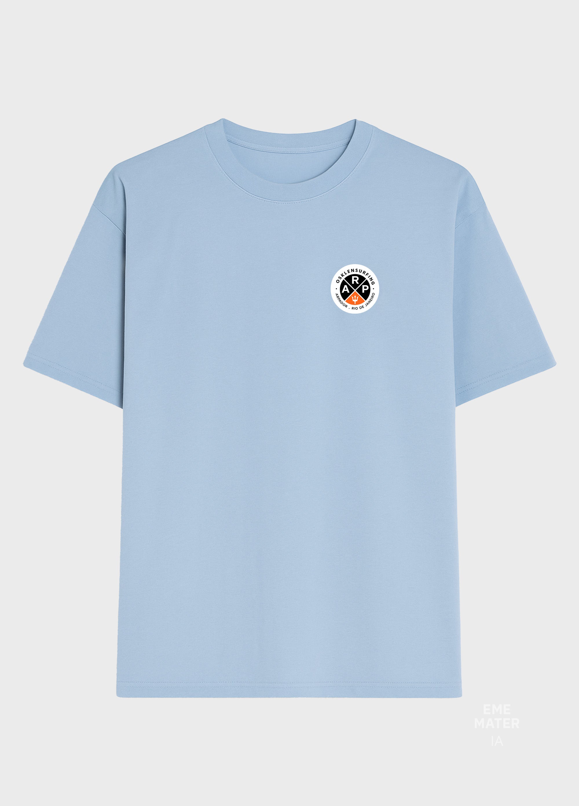 BIG SHIRT ARP MC AZUL CLARO