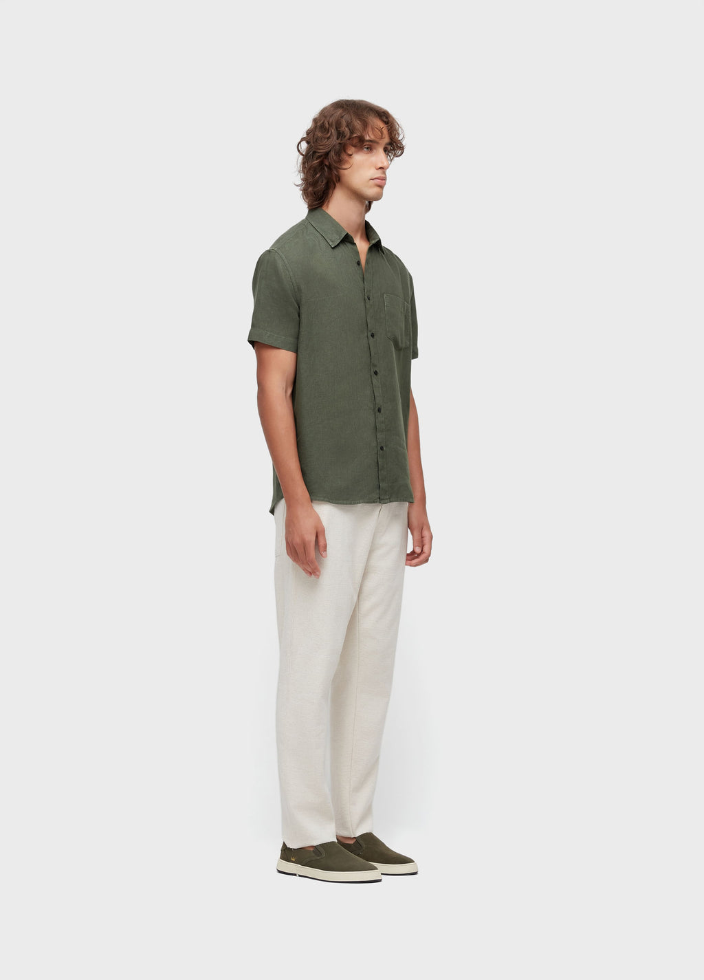 CAMISA CLASSIC LINEN MC