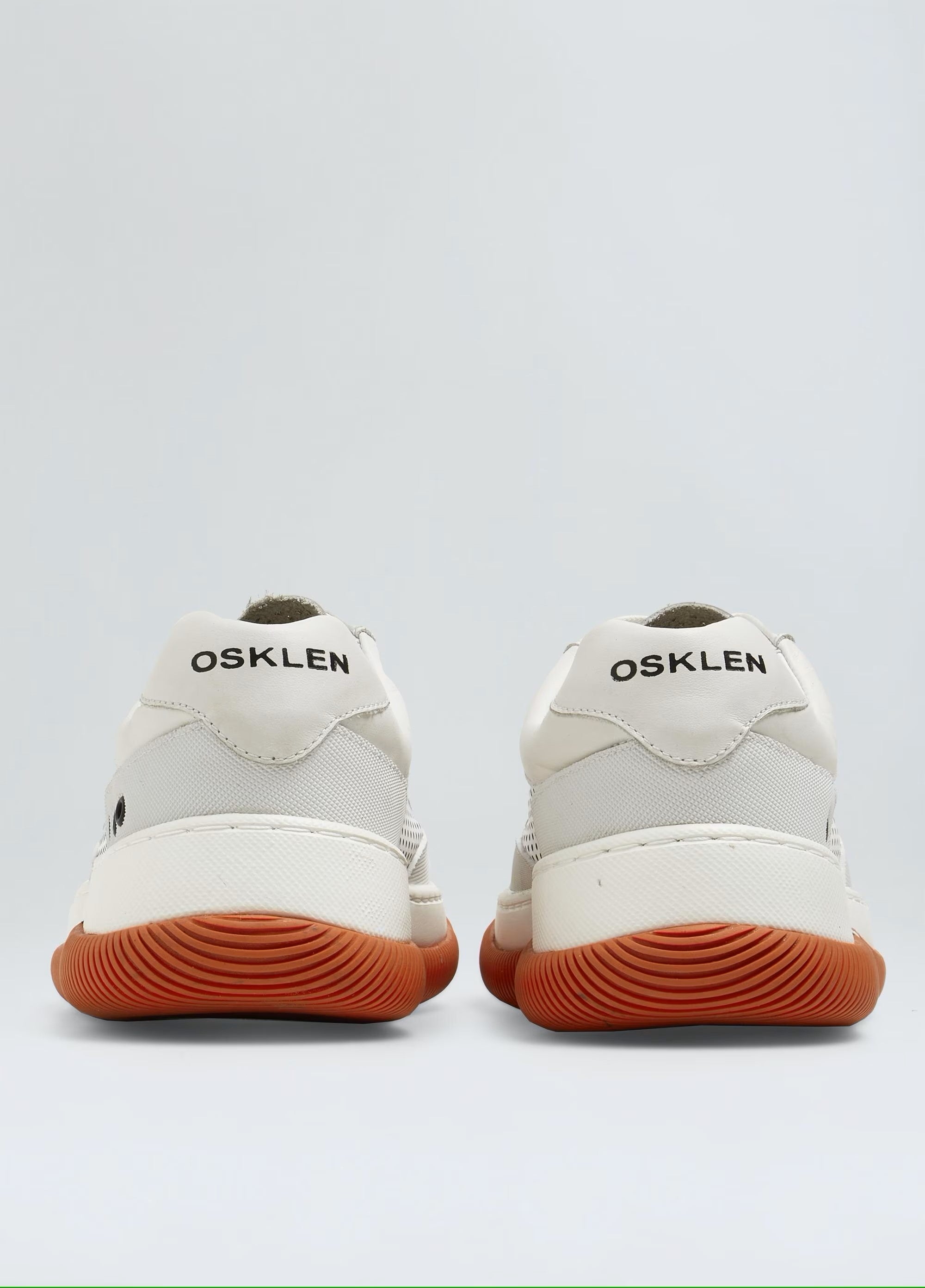 TENIS HYBRID LACES MICROFUROS BRANCO/LARANJA