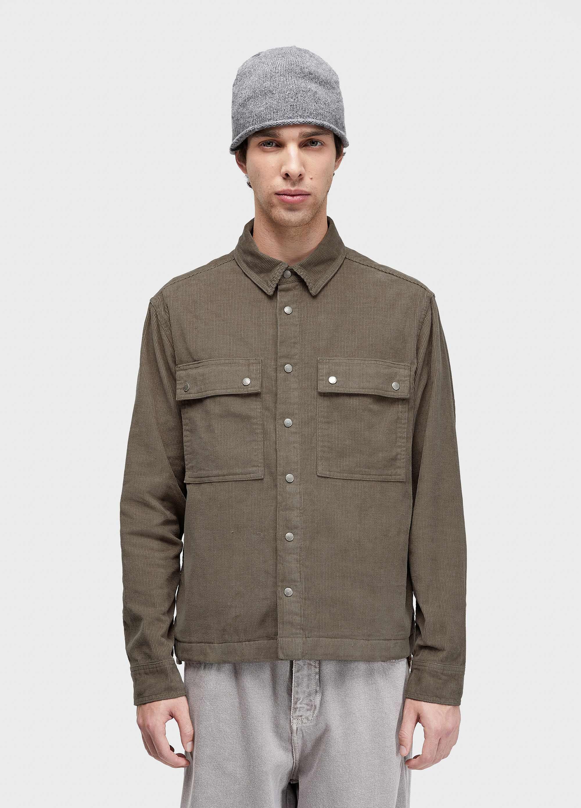 OVERSHIRT CORDUROY BOXED THIN ML