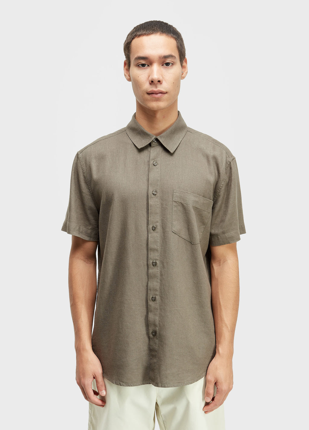 CAMISA LINEN CASUAL SOFT MC
