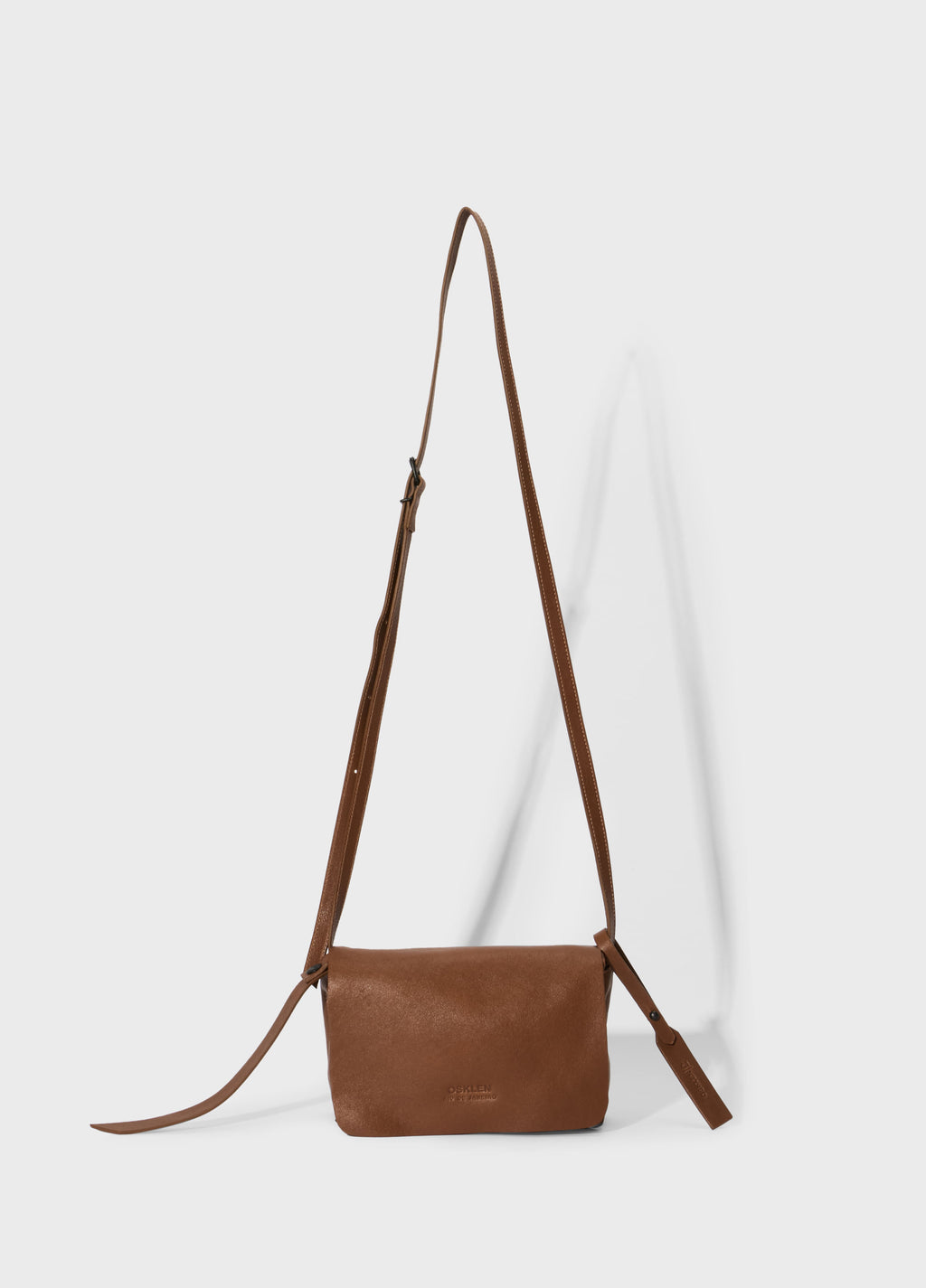 MINI LEATHER CROSSBODY E-BASICS BAG