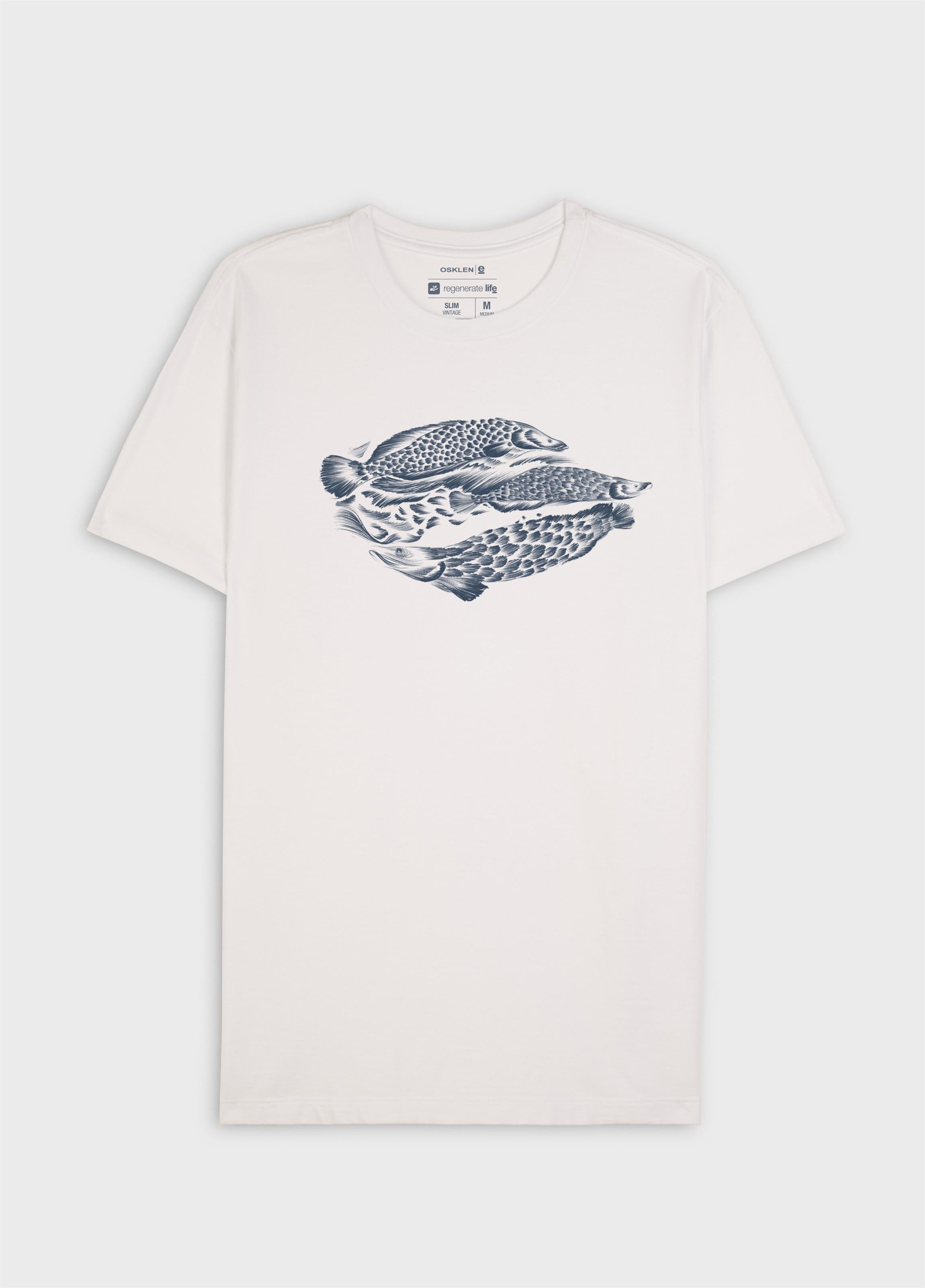T-SHIRT SLIM VINTAGE PIRARUCU MC